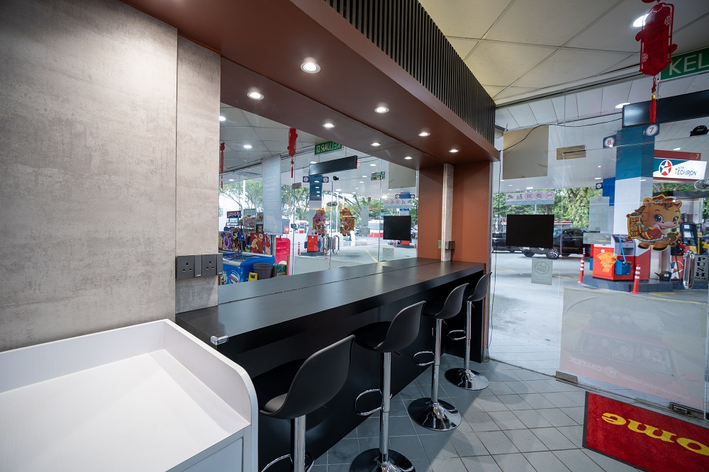Kiosk Caltex Taman Cempaka 3